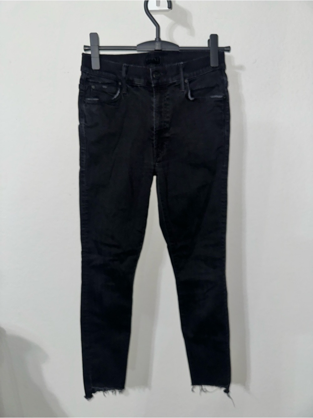 Mother Denim Stunner‎ Zip Ankle Step Fray' jeans "Not Guilty Size 26 - Picture 2 of 11
